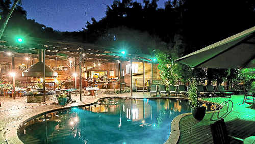 Dining is al fresco alongside the pool at the remote and beautiful Bloomfield Lodge in North Queensland. And should you have success with the line, your catch will feature on the dinner menu. Dining is al fresco alongside the pool at the remote and beautiful Bloomfield Lodge in North Queensland. And should you have success with the line, your catch will feature on the dinner menu.
